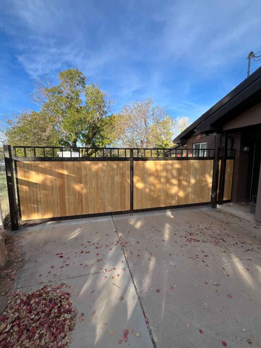 Custom metal gate fabrication